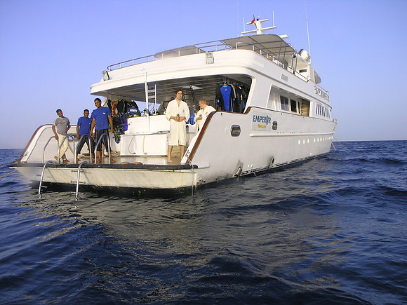 The diving deck of Superior