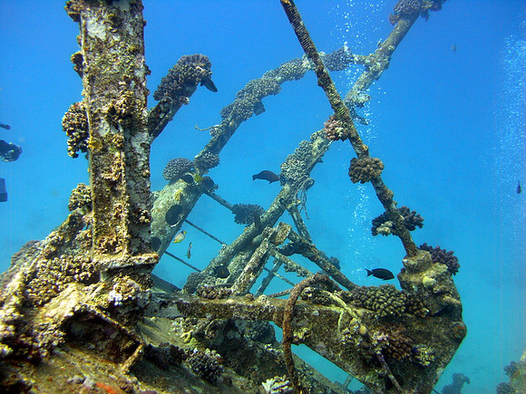 The wreck of Ghiannis "D" at Abu Nuhas