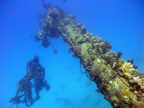 The wreck of Ghiannis "D" at Abu Nuhas