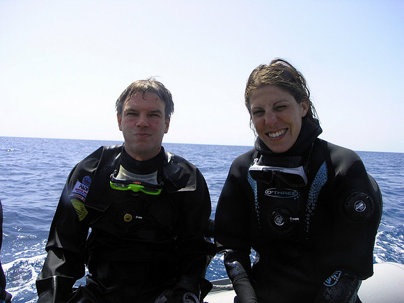 Ian and diveguide Fefe