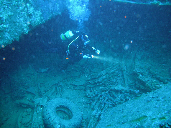 Thistlegorm, cargo hold no 1