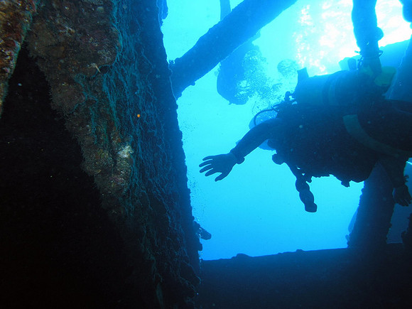 Thistlegorm, exit from hold no. 3
