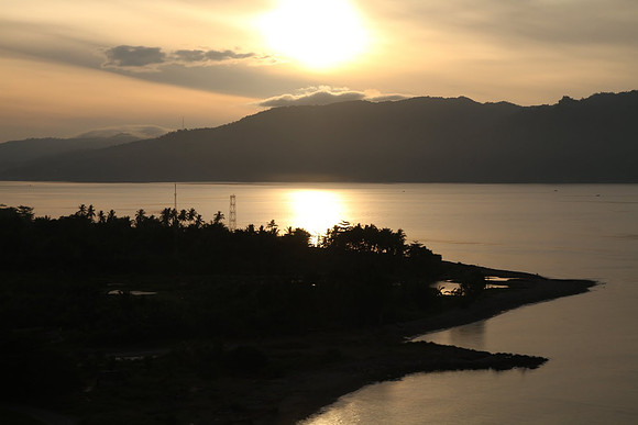 Sunrise over Ambon