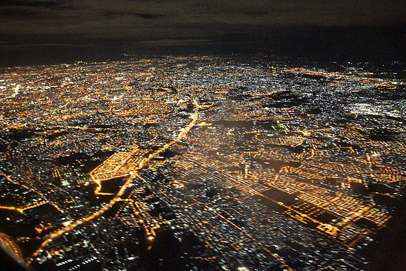 Jakarta at night