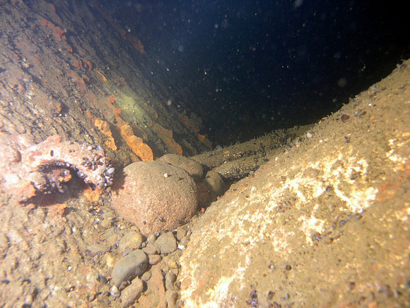 Baltic Sea, wreck of Coolaroo
