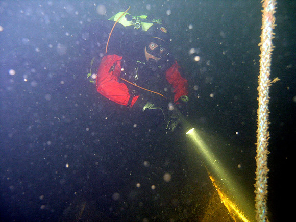 Baltic Sea, wreck of Coolaroo