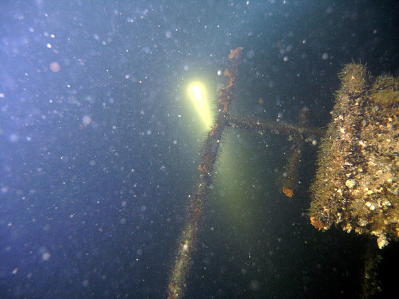 Baltic Sea, wreck of Coolaroo