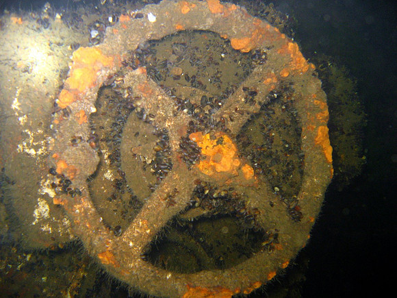 Baltic Sea, wreck of Coolaroo