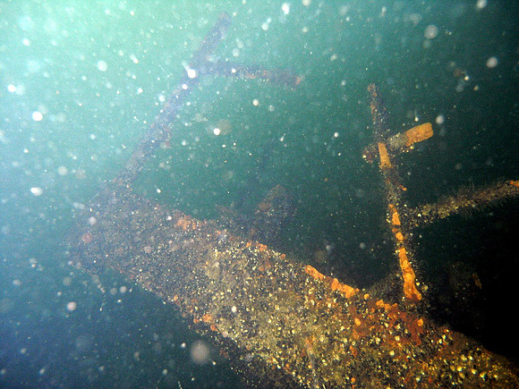 Baltic Sea, wreck of Coolaroo