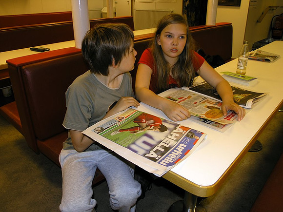 Daniel ja Camilla Eivorin ravintolassa