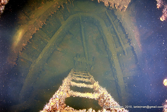 the bow compartment