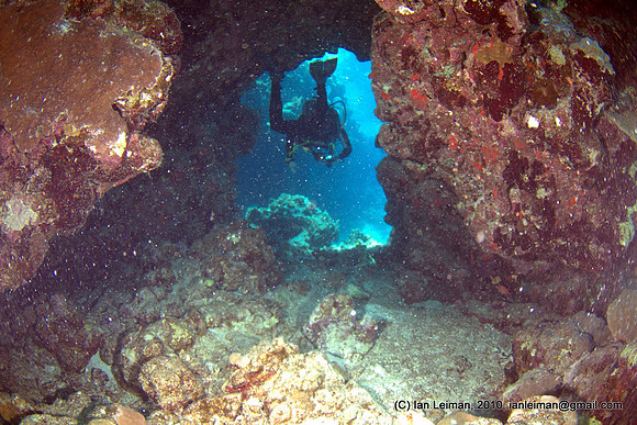 trying to position strobes so that backscatter from sand would go away